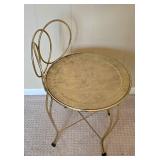 Sweet Vanity Chair with Cushion