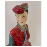 Pair of Royal Doulton Porcelain Figures including Royal Doulton The Young Miss Nightingale HN 201