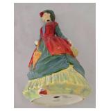 Pair of Royal Doulton Porcelain Figures including Royal Doulton The Young Miss Nightingale HN 201