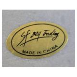 Large Marble & Metal Tray