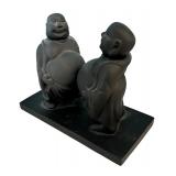 Sumo Wrestlers Figurine