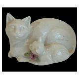Three Kitty Figurines by Royal Doulton, Floral Treasures and More