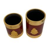 Two Stylish Desk Containers