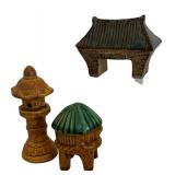 Three Asian Inspired Figurines