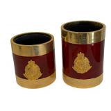 Two Stylish Desk Containers