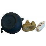 Asian Style Petite Pot, Vase and Figurine