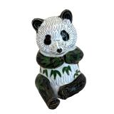 Two Adorable Panda Figurines