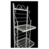 Wonderful White Metal Shelf