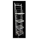 Wonderful White Metal Shelf