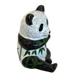 Two Adorable Panda Figurines