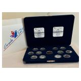 Canadian 1992 Quarter and Dollar Coin Set by the Royal Canadian Mint