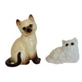 Cute Cat Figurines by Royal Doulton, Stone Critters and More