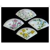 Four Limited Edition "Blossoms of the Japanese Year" Plates