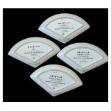 Four Limited Edition "Blossoms of the Japanese Year" Plates