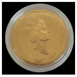 Canadian 1992 Quarter and Dollar Coin Set by the Royal Canadian Mint