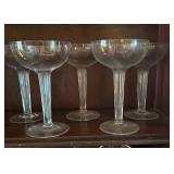 Ten Elegant Hollow Stemmed Glasses