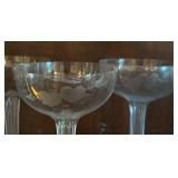 Ten Elegant Hollow Stemmed Glasses
