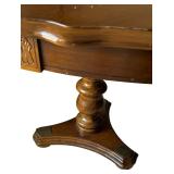 Elegant Vintage Dining Room Table / Vintage Italian Neoclassical Style Dining Room Table