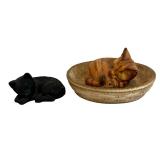 Adorable Cat Figurines by Global Art, Sandicast and More