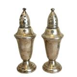 Weighted Vintage Sterling Silver Salt and Pepper Shakers