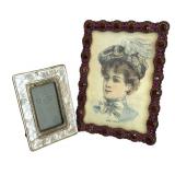 Lovely Enamel and Jeweled Frames
