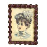 Lovely Enamel and Jeweled Frames