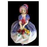 Royal Doulton Wendy, Ivy and Monica Figurines including Royal Doulton Wendy 2109