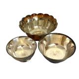 Sensational Silver Plated Bowls and Coffee Pot