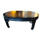 Mid Century Burled Coffee Table