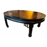 Mid Century Burled Coffee Table