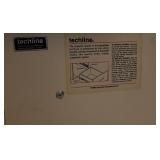 White Dresser with 3 Drawers by Techline