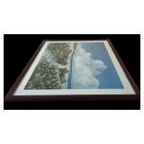 Beautiful "To The Beach" Wall Oil Art Signed by Ray Ellis 1996 NY Graphic Society