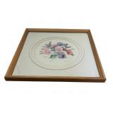 Wall Art Bouquet of Flowers "Sweet Pea" by V Pfeiffer