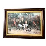 "Returning Home" Wall Art Dark Wood Frame