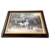 "Returning Home" Wall Art Dark Wood Frame