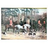 "Returning Home" Wall Art Dark Wood Frame