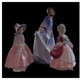 Royal Doulton Figurines including Lily, Sweet Anne and Valerie