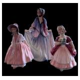 Royal Doulton Figurines including Lily, Sweet Anne and Valerie