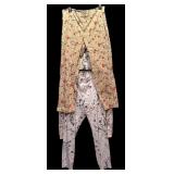 Bring on Spring with Three Slacks with Flowers and Green