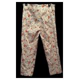 Bring on Spring with Three Slacks with Flowers and Green