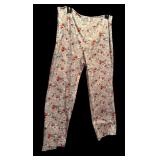 Bring on Spring with Three Slacks with Flowers and Green