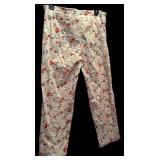 Bring on Spring with Three Slacks with Flowers and Green