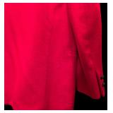 Neiman Marcus Red Blazer and White Button-Down Shirt