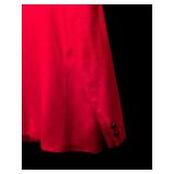 Neiman Marcus Red Blazer and White Button-Down Shirt