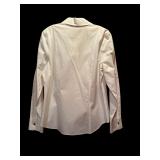 Neiman Marcus Red Blazer and White Button-Down Shirt