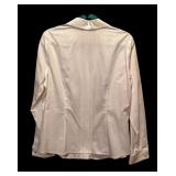 Neiman Marcus Red Blazer and White Button-Down Shirt