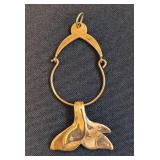 14k Yellow Gold Dolphin Pendant