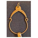 14k Yellow Gold Dolphin Pendant