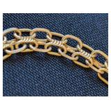 14k Yellow Gold Bismarck Chain