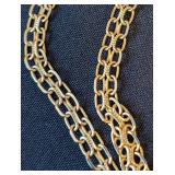 14k Yellow Gold Bismarck Chain